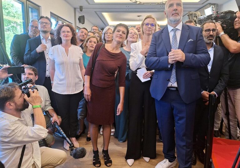 BSW-Wahlparty am