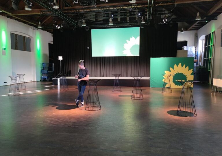 Grünen-Wahlparty in