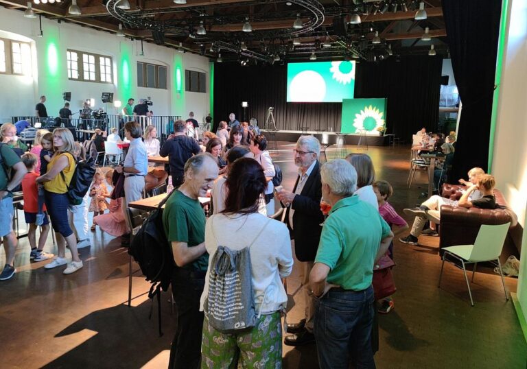 Grünen-Wahlparty in