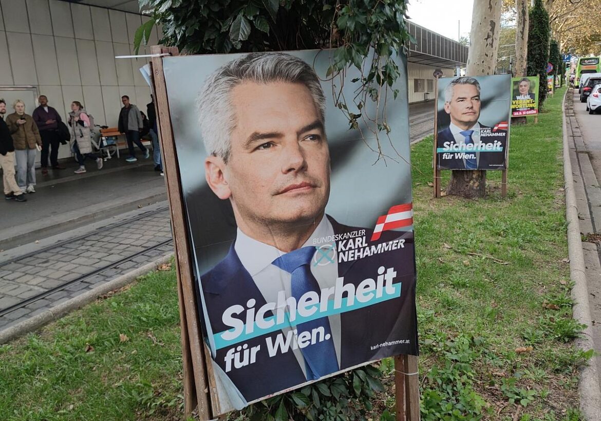 Wahlplakate zur