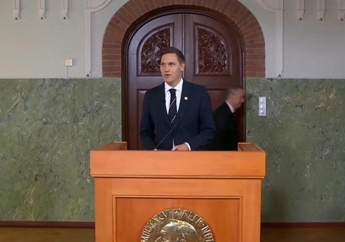 Bekanntgabe Friedensnobelpreis