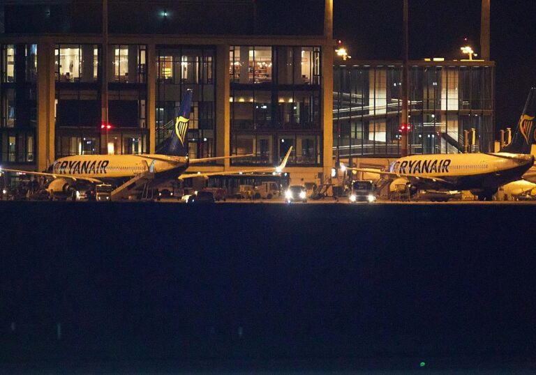 Ryanair-Flugzeuge am