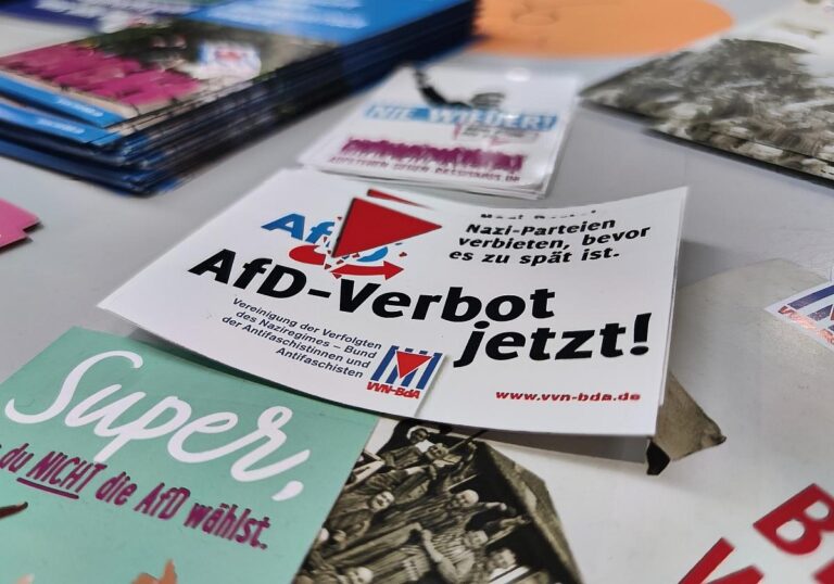 Werbematerial für