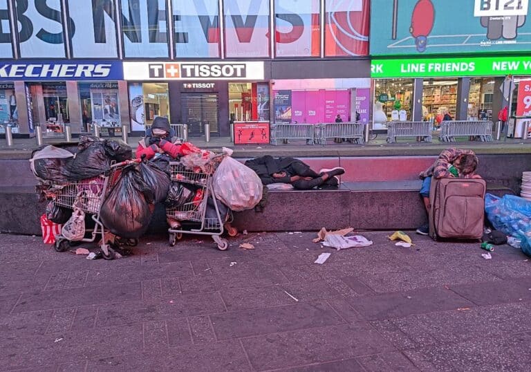 Obdachlose in