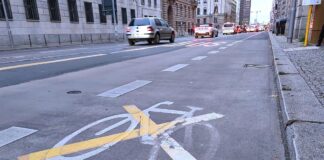 Ehemaliger Fahrradweg