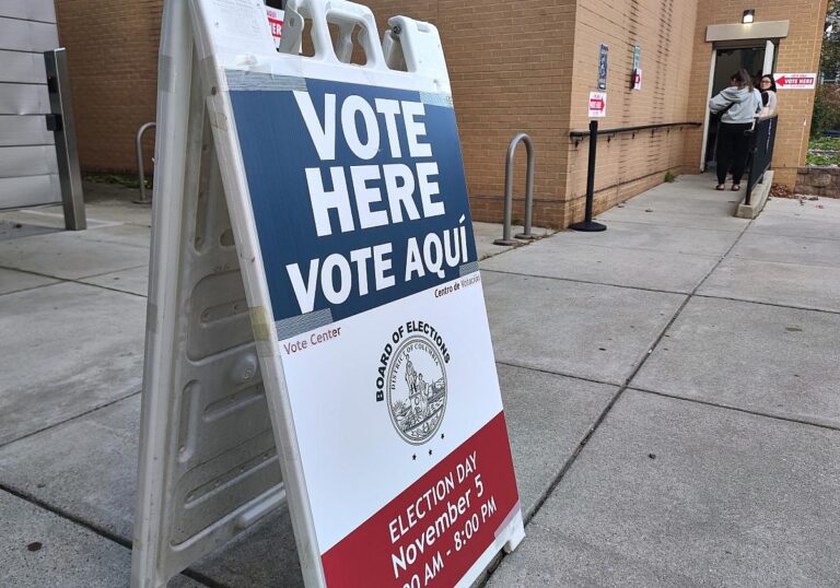 US-Wahllokal am