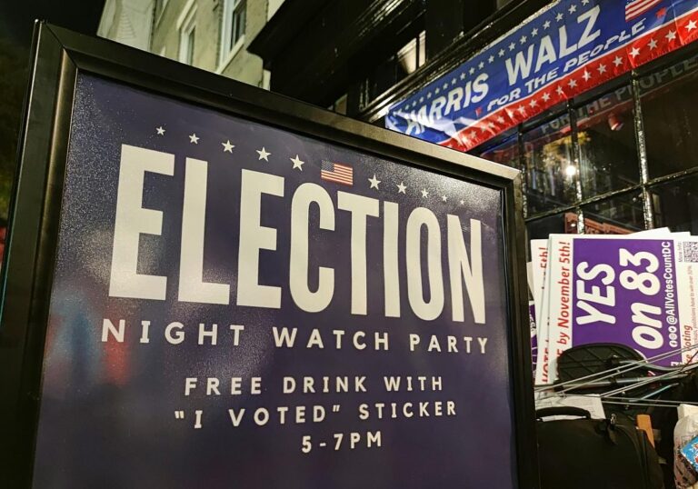 Demokraten-Wahlparty in