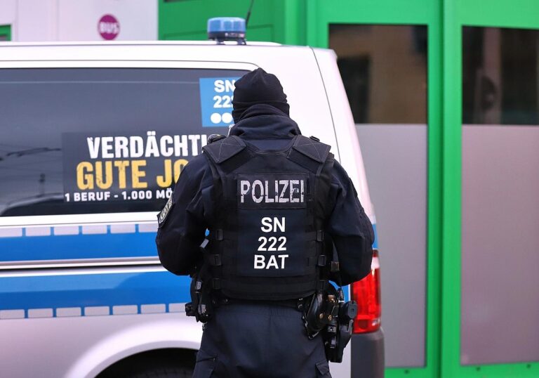 Polizei nach