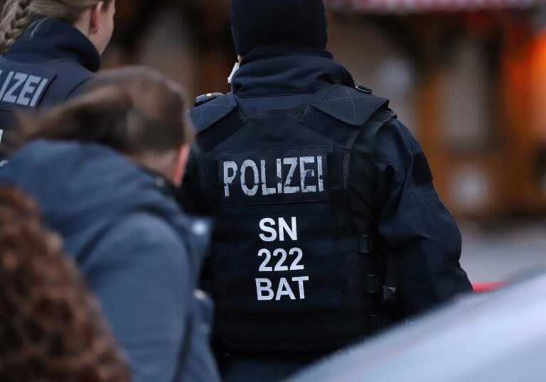 Polizei nach