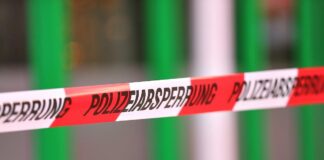 Polizeiabsperrung (Archiv)