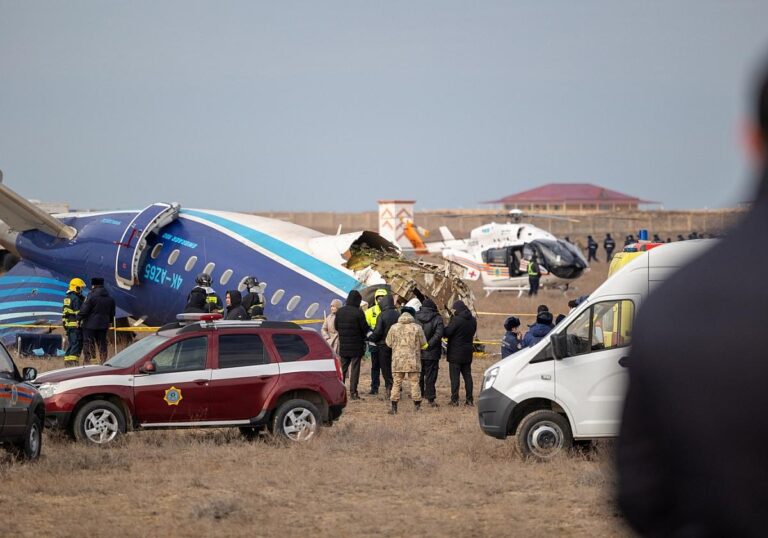 Flugzeugabsturz in Kasachstan