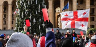 Proteste in Tiflis