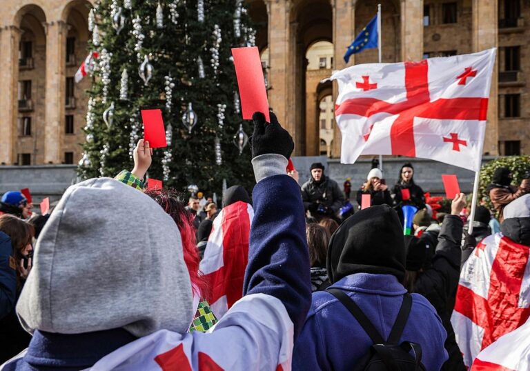 Proteste in Tiflis