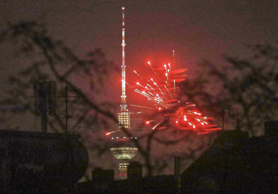 Silvesterfeuerwerk am
