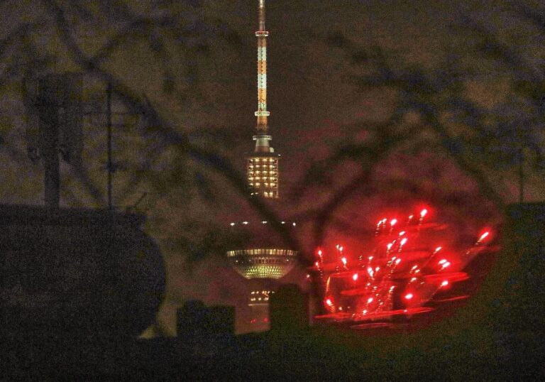Silvesterfeuerwerk am