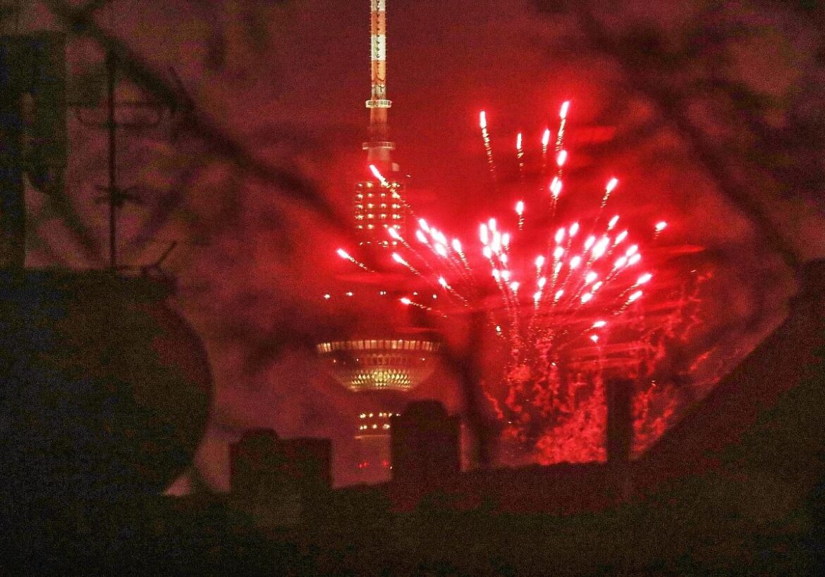 Silvesterfeuerwerk am