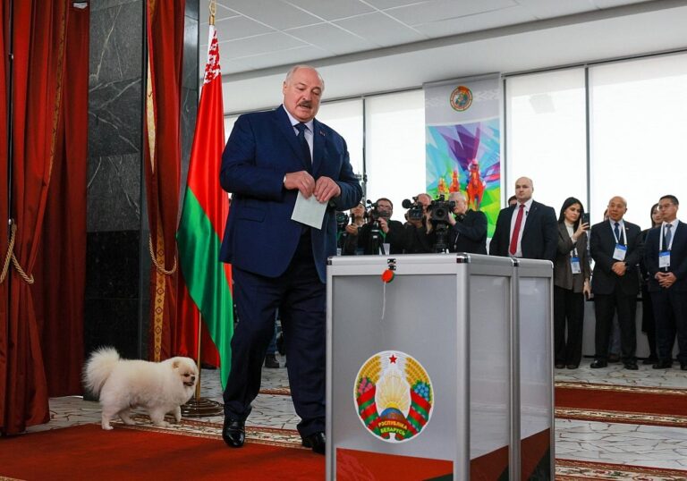 Lukaschenko bei