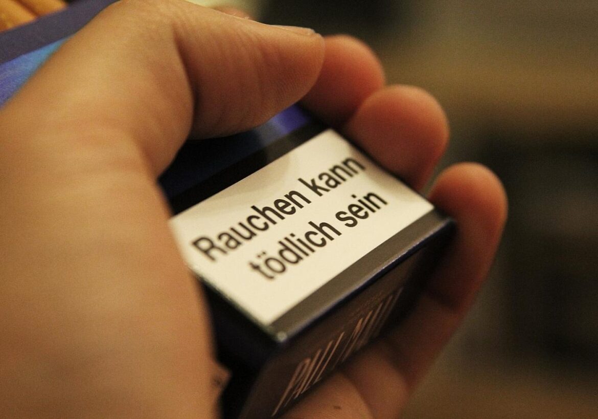 Raucherwarnung auf