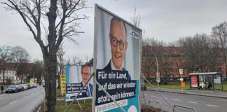 CDU-Wahlplakate mit