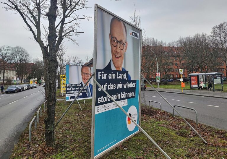 CDU-Wahlplakate mit