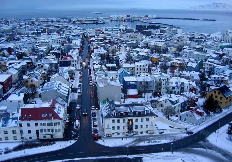 Reykjavik auf