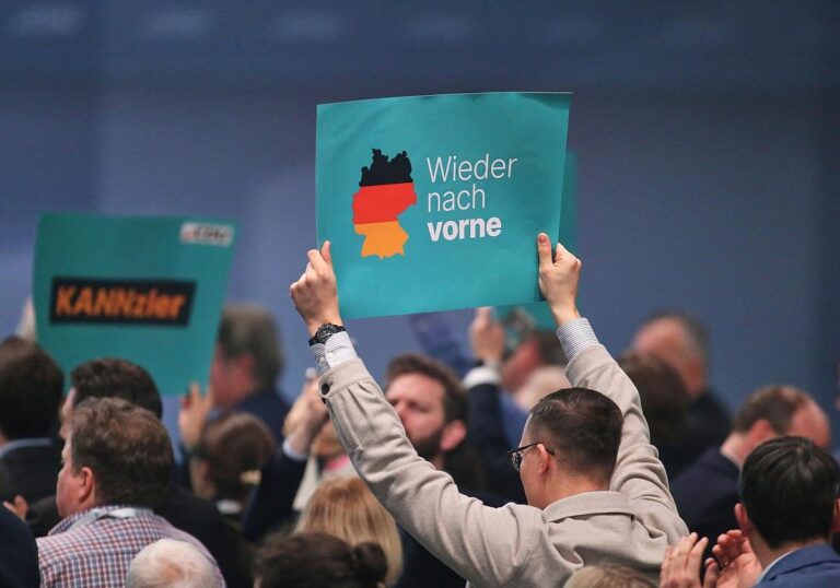CDU-Slogan "Wieder