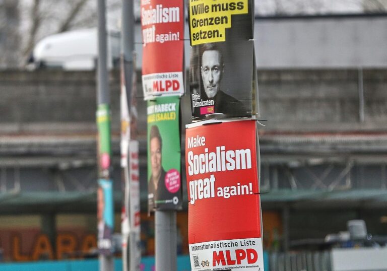 Wahlplakate zur
