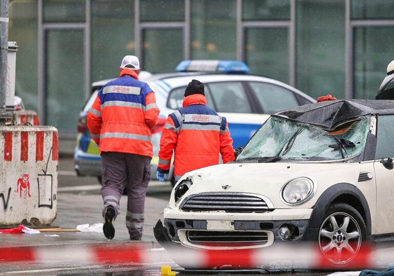Auto fährt