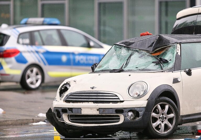 Tatfahrzeug nach