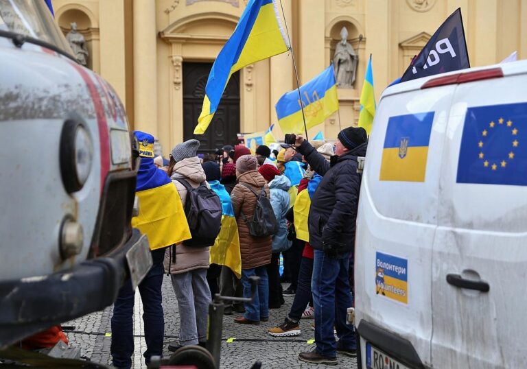 Pro-Ukraine-Demo