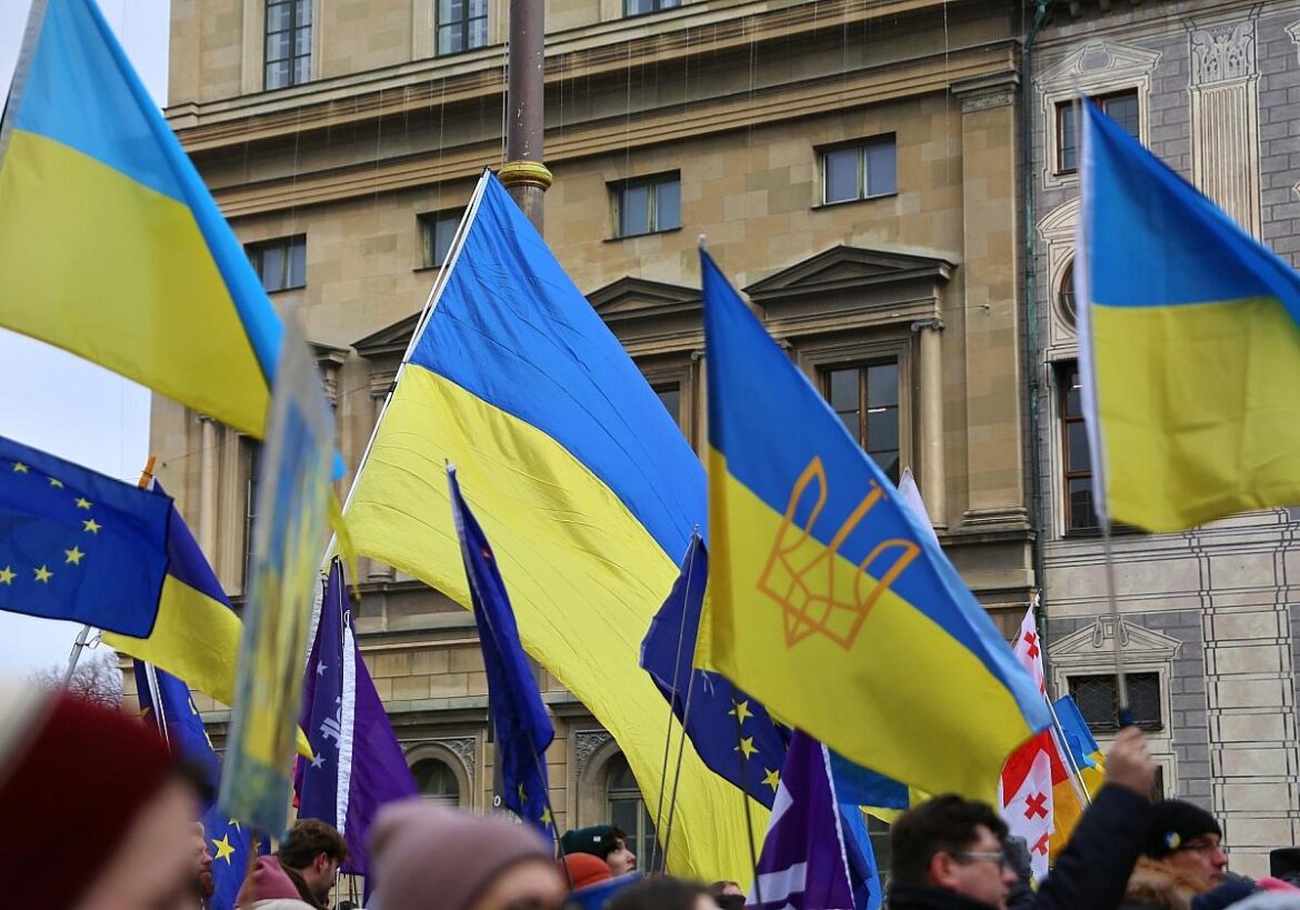 Pro-Ukraine-Demo