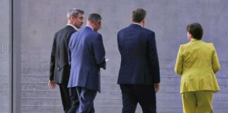 Markus Söder, Friedrich Merz, Lars Klingbeil, Saskia Esken