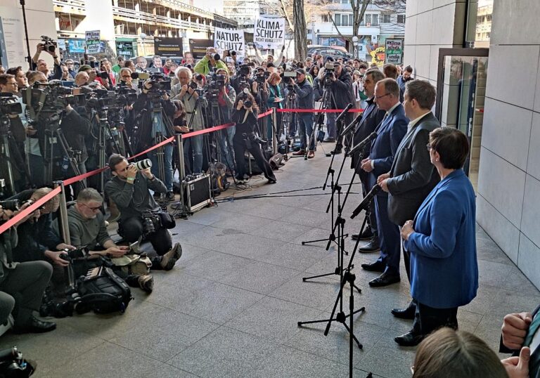 Koalitionsverhandlungen zwischen
