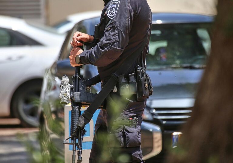 Israelischer Soldat