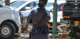 Israelische Soldatin