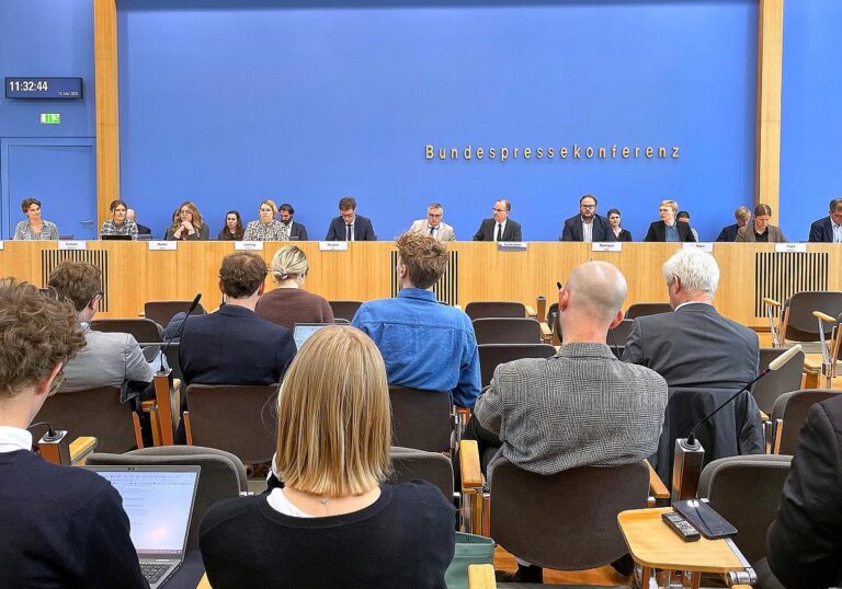 Regierungspressekonferenz am