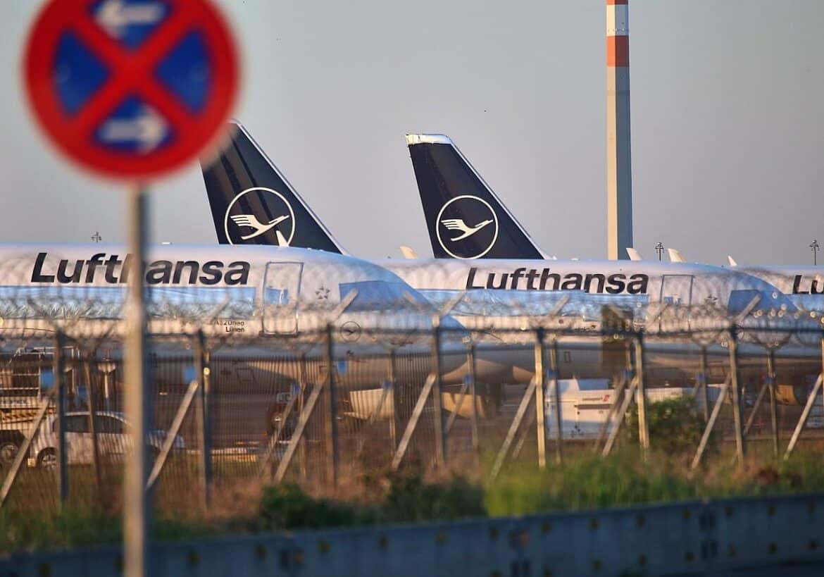 Lufthansa-Flugzeuge (Archiv)