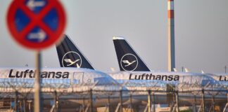 Lufthansa-Flugzeuge (Archiv)