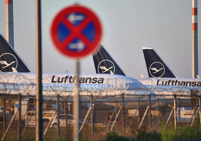 Lufthansa-Flugzeuge (Archiv)