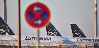 Lufthansa-Flugzeuge (Archiv)