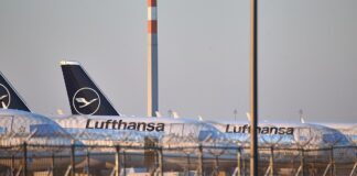 Lufthansa-Flugzeuge (Archiv)