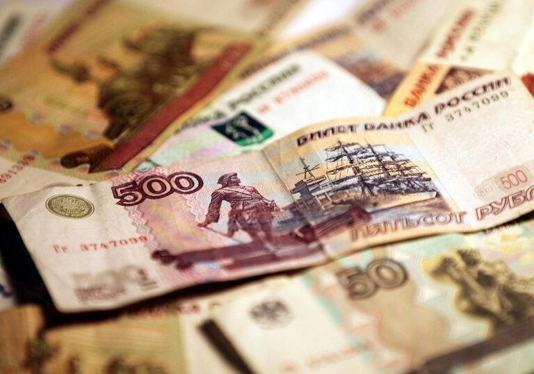 Russische Rubel