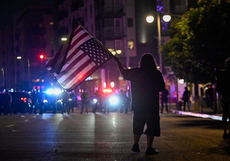 Anhaltende Proteste