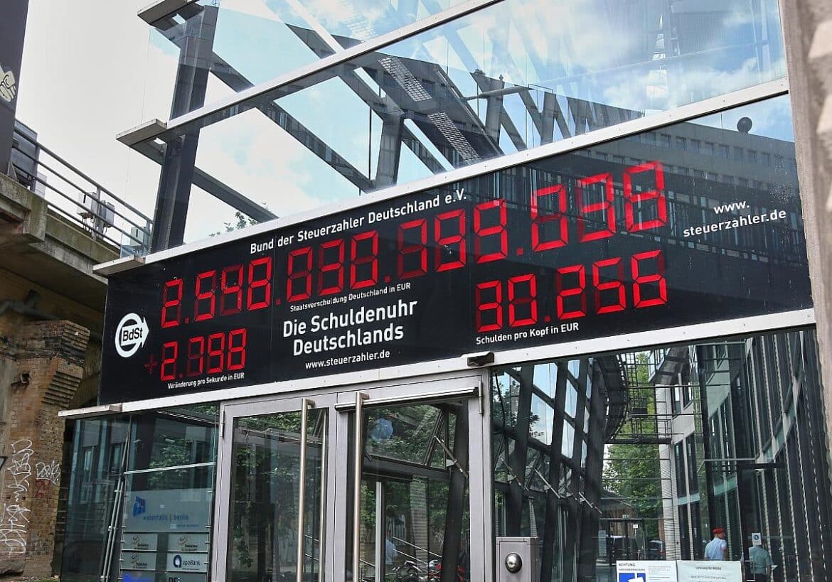 Schuldenuhr (Archiv)