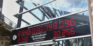 Schuldenuhr (Archiv)