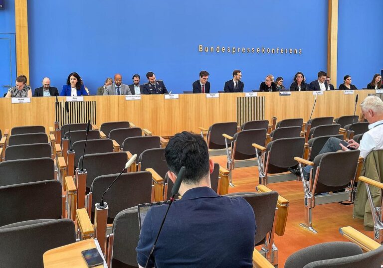 Regierungspressekonferenz am