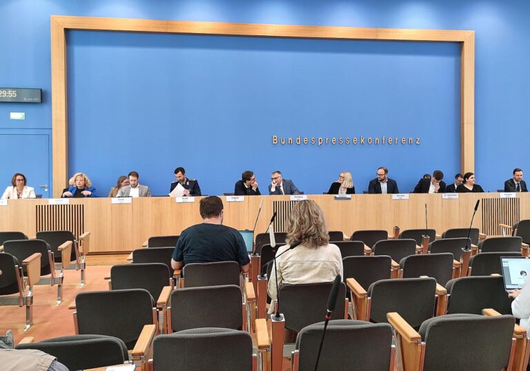Regierungspressekonferenz am