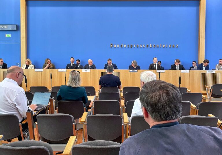 Regierungspressekonferenz am