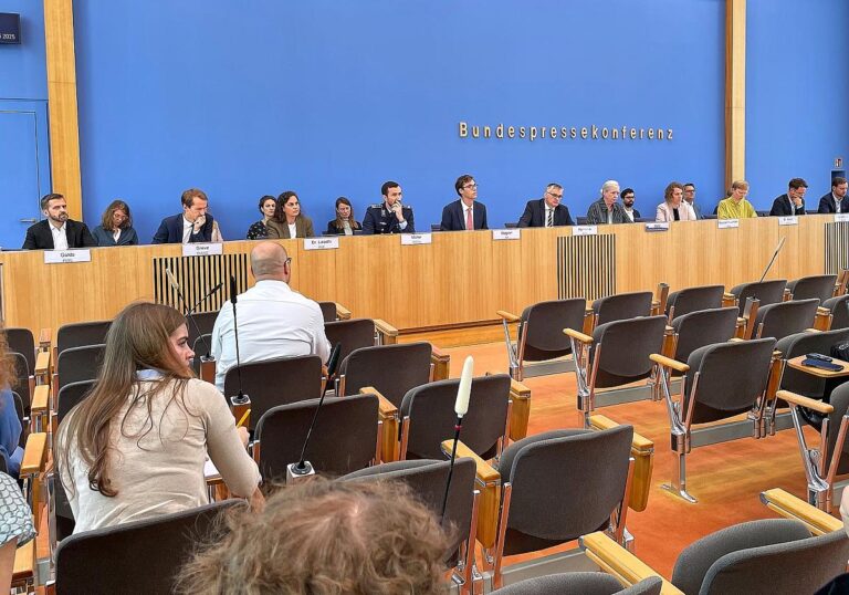 Regierungspressekonferenz am