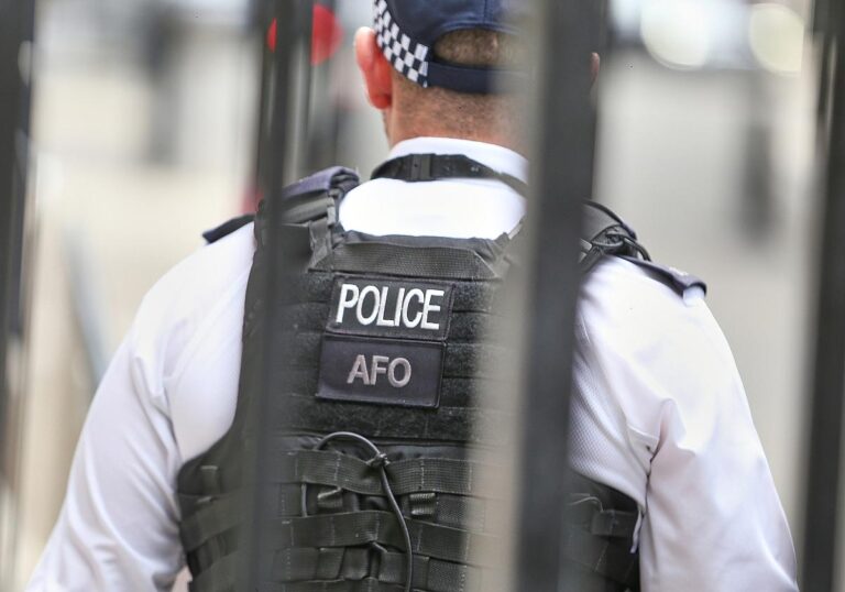 Britischer Polizist